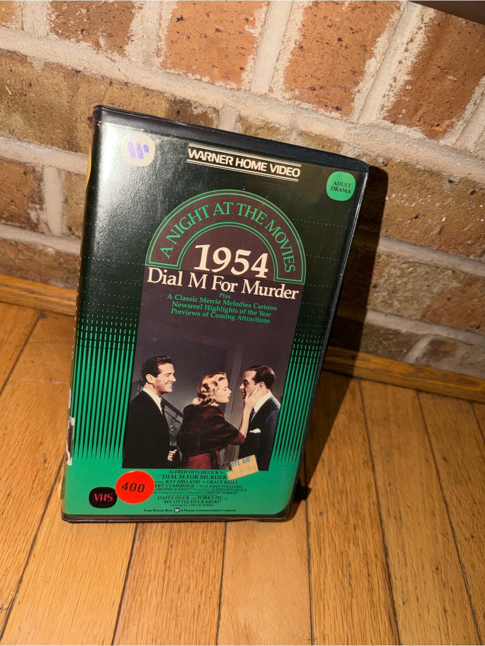 1954 Dial M for Murder VHS - Green